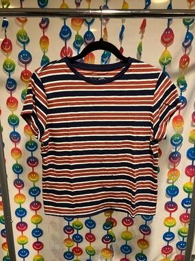 Aerie Striped Vintage T-Shirt (Medium)